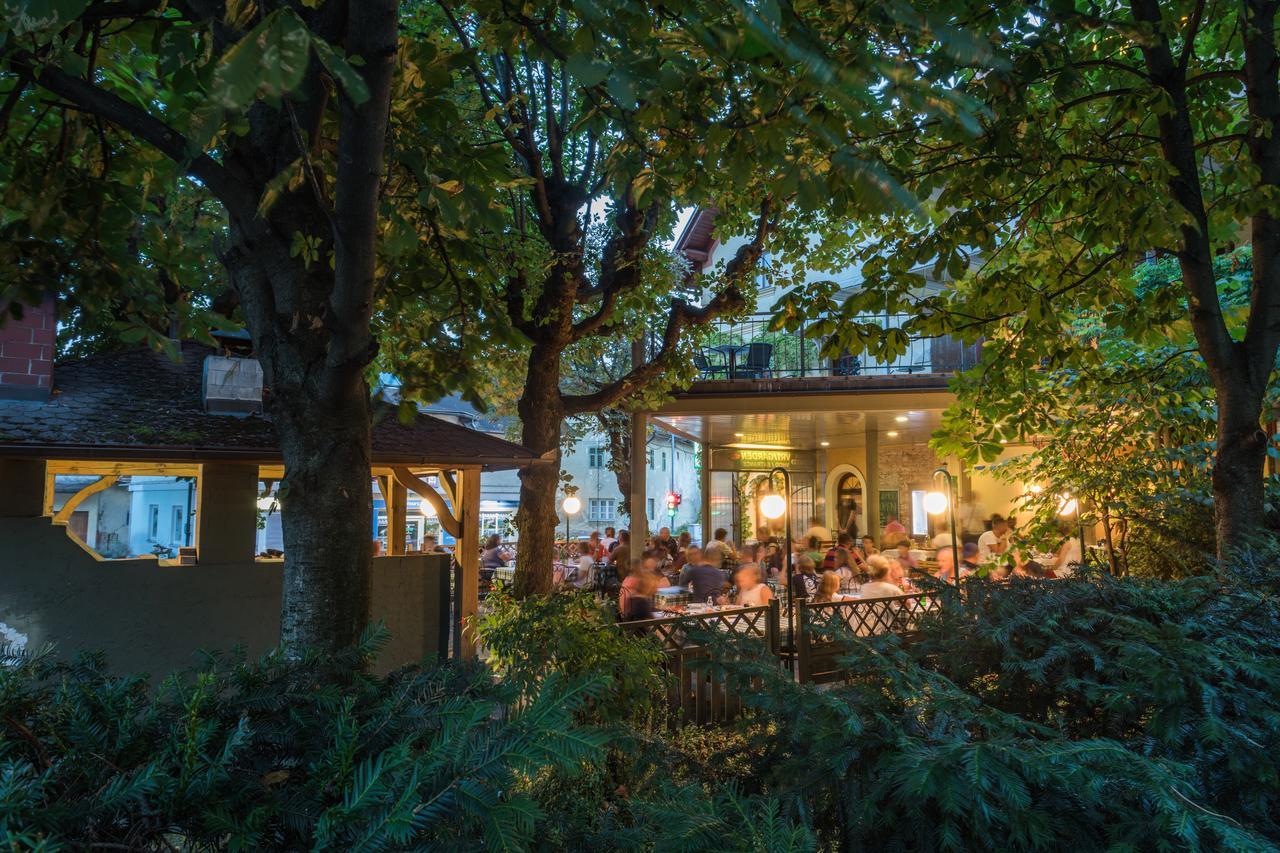 Pension Union Bled Bagian luar foto